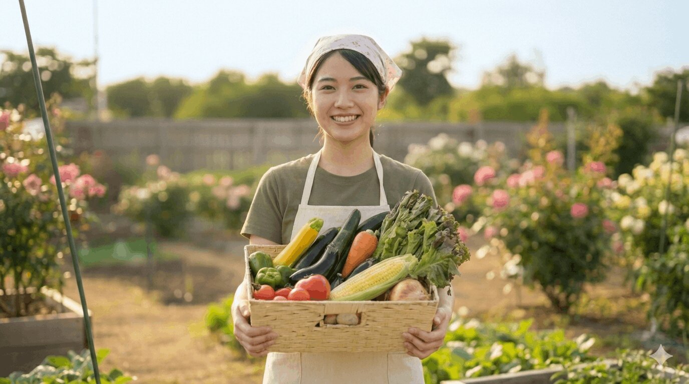 土と触れ合う暮らし